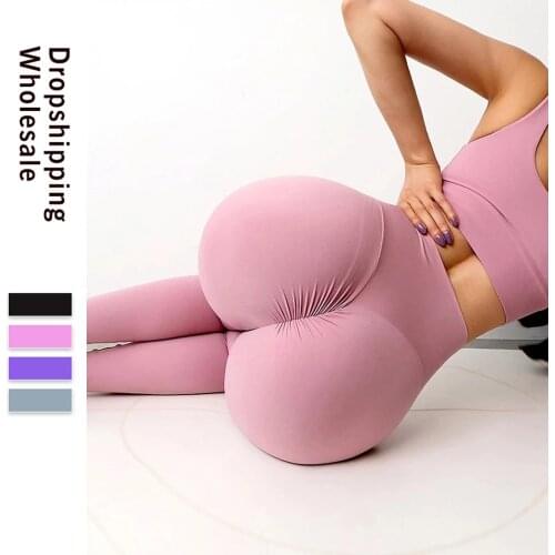 Seamless Leggings Women Yoga Pants Fitness Sports Tights High Waist Push UP Workout Elastic Trousers Gym Running Sportswear 2021