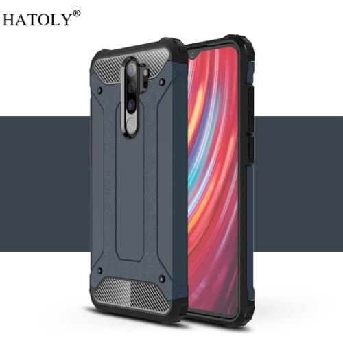 For Xiaomi Redmi Note 9S Case Anti-knock Rugged Armor Cover Redmi Note 8 T 8T Pro Silicone Phone Bumper Case For Redmi Note 9S