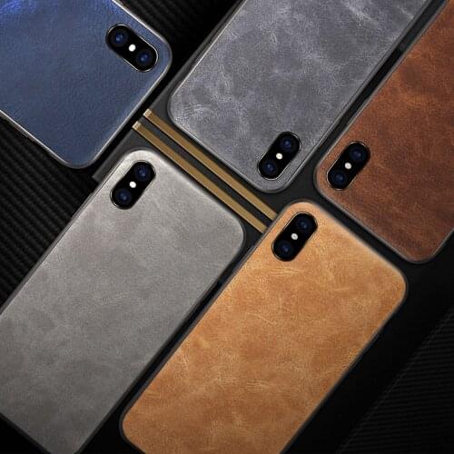 Luxury Leather PU Soft Case For iphone 7 8 6 6s Plus X Full Cover For iPhone XS XR XS MAX 11 12 Pro MAX Shockproof Bumper Case