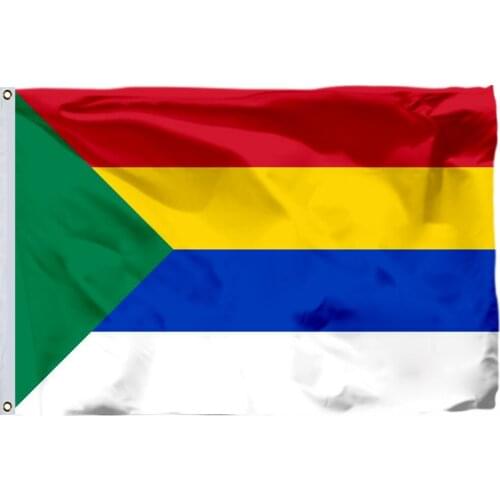 Druze Flag 150X90cm (3x5FT) 120g 100D Polyester Double Stitched High Quality Free Shipping