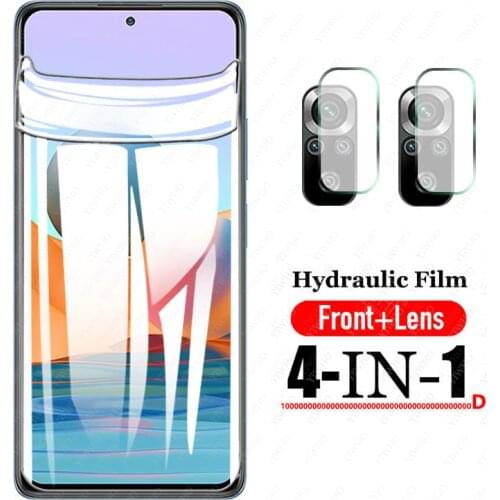 Hydrogel Film Screen Protector For Xiaomi Redmi Note 10s 10 Pro max Screen Protector on Redmi note10 camear lens Tempered Glass