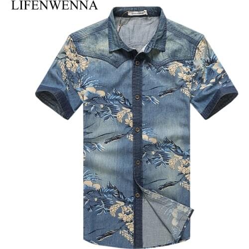 Мужские джинсовые рубашки Li Fen Wen Na China At AliExpress