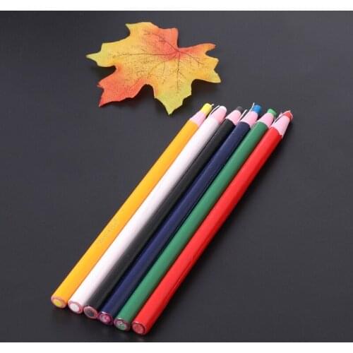6 Colors Markers For Metal Glass Fabric China Graph Peel Off Grease Wax Pencil