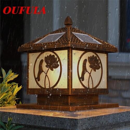 Outdoor Wall Lamps Waterproof Solar panel Modern Light Contemporary Creative Balcony Courtyard Corridor Villa Duplex Hotel