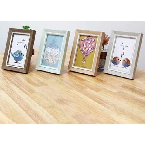 Wall Channel Decoration Photo Frame Fresh And Cute Photo Frame Eco-friendly Simple Modern Home Living Room Decoration