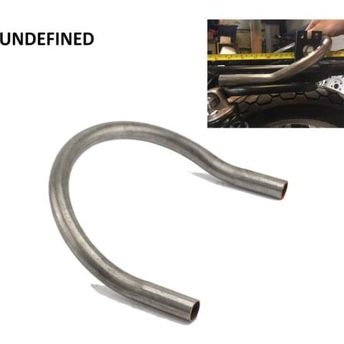 230mm Motorcycle Frame Seat Hoop Loop Upswept Kick Up For Suzuki Kawasaki Honda CB750 CB550 CB500 Bobber Universal