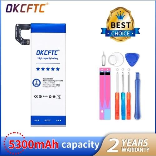 OKCFTC Original Phone Replacement 5300mAh Battery BM4N For Xiaomi Mi 10 5G Mi10 bateria Batteries +Gift Tools