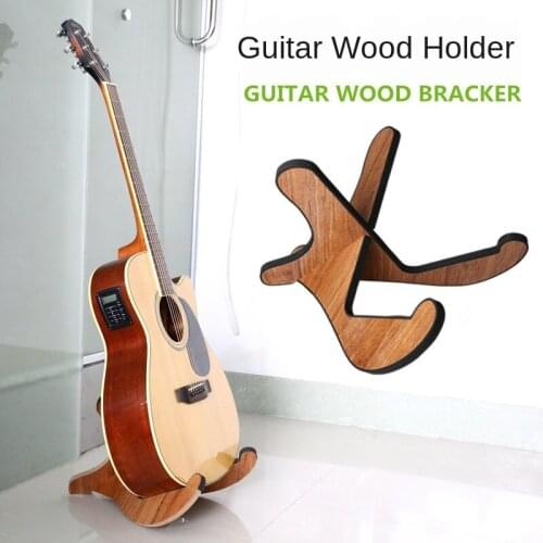 Portable Guitar Stand Wooden Stand Guitar Stand Folk Song Classical Guitar Display Stand Folding Instrument Guitar Accessories