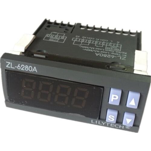 Zl-6280A, 400C, 16A, Pt100, Temperature Controller, Pt100 Thermostat, Digital Thermostat High Temperature