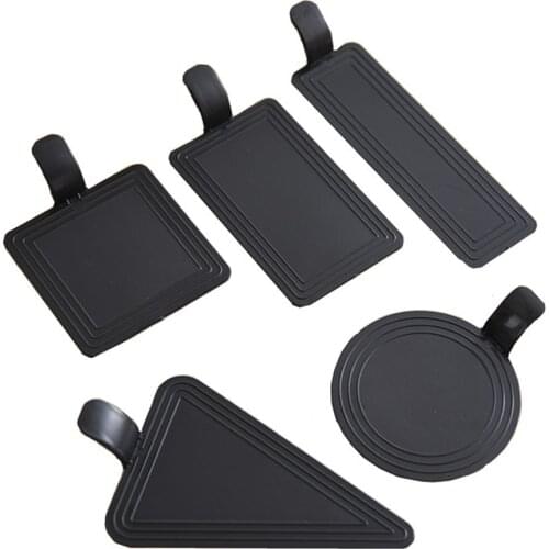 100PCS Mousse Base Boards Cake Boards Cake Tray Plastic Dessert Plate For Birthday Wedding Party Dessert Tray