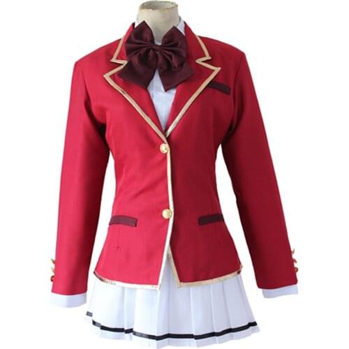 Brdwn Welcome to the Classroom of the Ability Doctrine Elite Horikita Suzune Kiyotaka Ayanokouji Cosplay Costume School Uniform