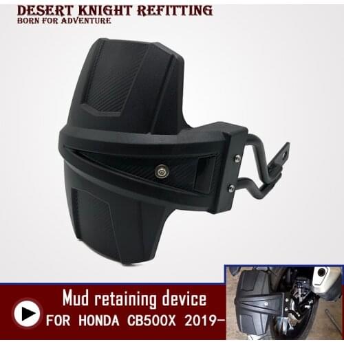 CB500X Motorcycle Rear Fender Mudguard Tire Wheel Cover Hugger Mud Guard Mudflap for HONDA CB500X 2019 2020 2021