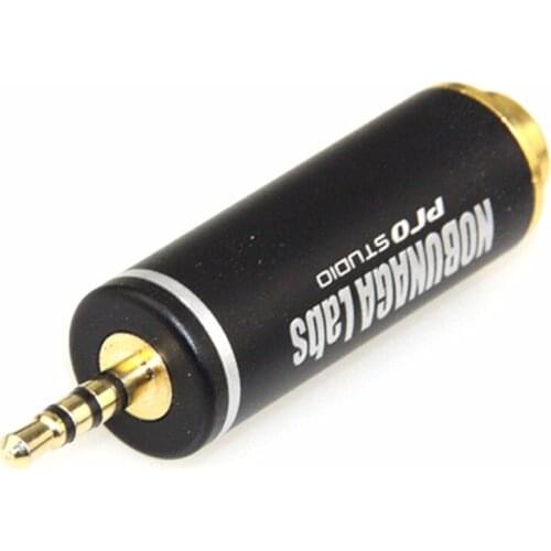 Hi-End 2.5mm TRRS Balanced Male to 4.4mm Balanced Female Gold Plated Audio Connector Adapte