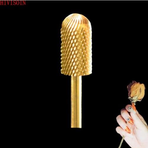 HIVISOIN-4PCS-Carbide Nail Drill Bit-Large Rounded Top Bit-60040050