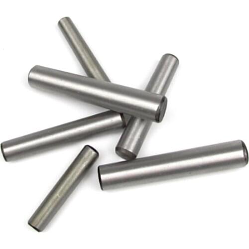 20pcs M4 carbon steel GB117 taper screw high intensity polishing locating pin screws 28mm~35mm length
