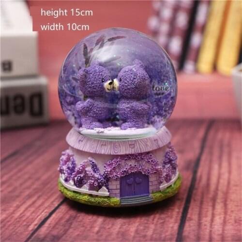 Muziekdoos Caixa Presente Spieluhr La Land De Muzik Kutusu Snow Ball Musica Carousel Caja Musical Boite A Musique Music Box