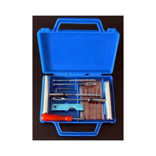 Auto Tire Repair Kit Car Van Motorcycle Bike Tire Repair Tools Emergency Heavy Duty Tubeless Tire Puncture Repair Kit