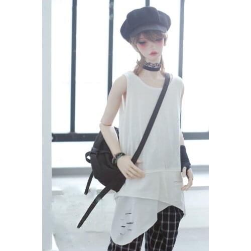 BJD doll clothes suitable for SD17 size loose-fitting hole bottoming vest top doll accessories