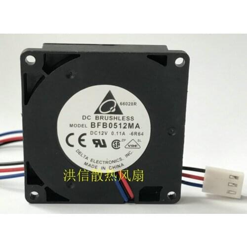 Original bfb0512ma DC12V 0.11A 5cm centrifugal turbine fan blower