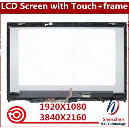 Original 15.6" LCD Display Matrix Touch Screen Digitizer Panel Assembly For Lenovo Flex 5 15 YOGA 520-15IKB 80X9 80XB 80CA 81CA