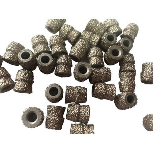 Brazed Diamond Wire Beads For Marble Limestone Quarrying D8.8 500PCS/SET