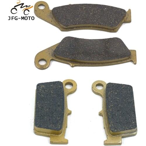 Motorcycle Front Rear Brake Pads For Kawasaki KX250F 2004-2017 KX450F 2006-2017 KLX450R 2008-2012