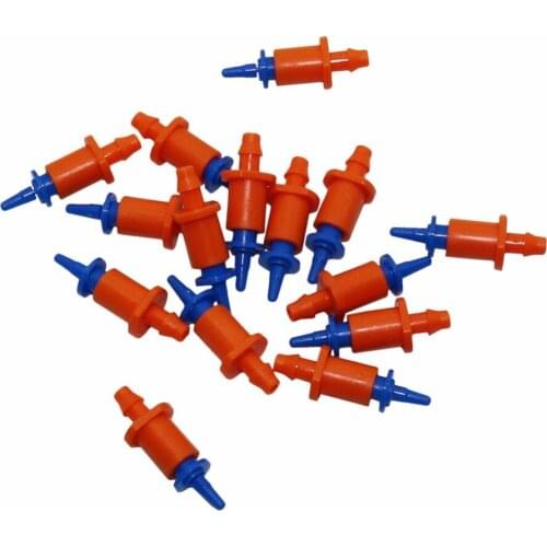 Watering Irrigation Garden Greenhouse 360 degree Automatic Refraction Nozzle Plastic Sprinkler Connect 4/7mm Hose 200pcs