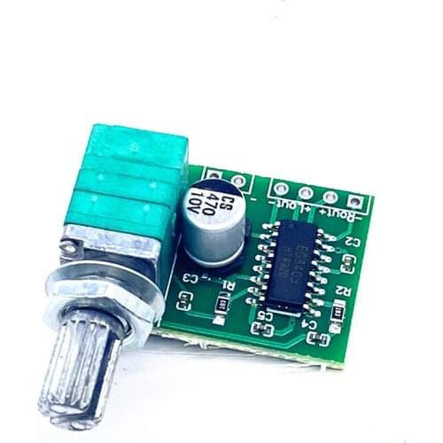 1-5PCS Super mini digital amplifier board 2*3W PAM8403 Class D efficient 2.5 to 5V USB with and without with switch potentiomete