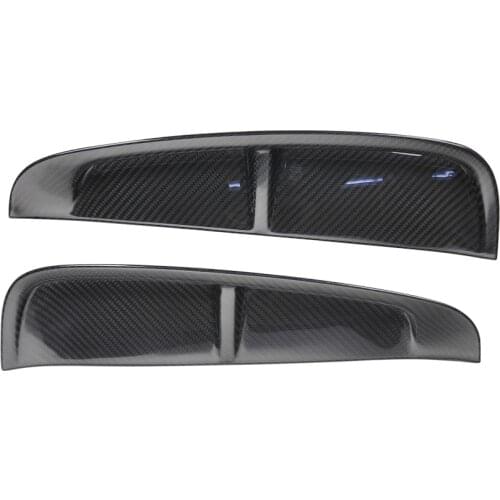 Fit for Porsche Panamera 971 Side Air Vent Real Carbon Fiber Air Flow Fender Outlet Cover Trim 2017up