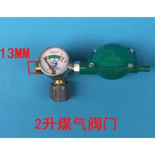 2L quality LPG gas burner bottle pressure reducing valve 13mm