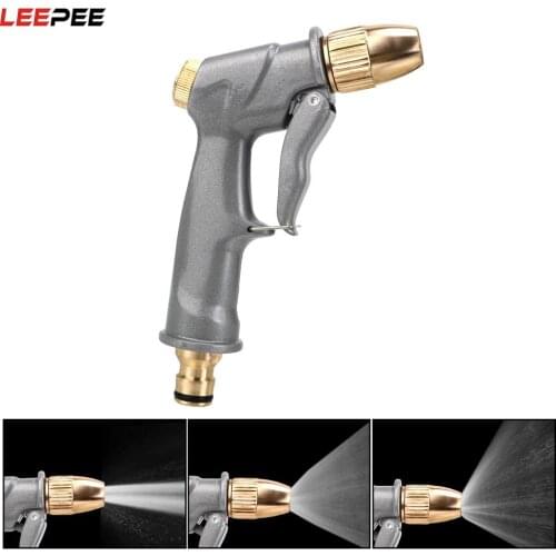 Adjustable Spray Modes Metal High Pressure Cleaning Garden Supplies Spray Watering Nozzle Sprinkler Portable Car Wash Gun