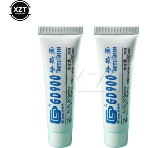 Lower price GD900 Thermal Conductive Grease Paste Silicone Plaster Heat Sink Compound Grams High Performance Gray For CPU ST30