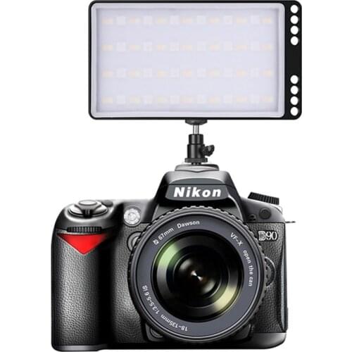 2021 RGB Video Light Mini Portable Dimmable Colorful Background LED Panel Photography Fill Light For Photography Studio Photo