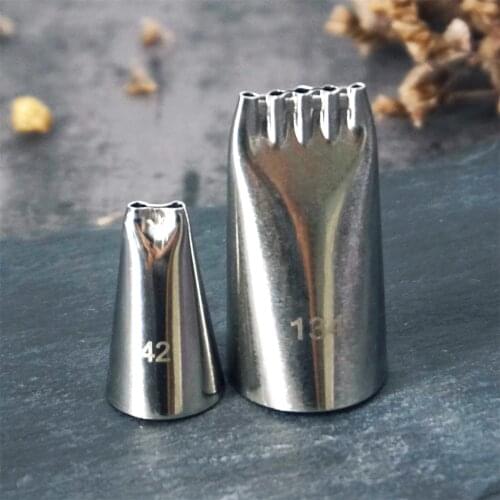 #134 Cake Piping Nozzle Decorating Mouth For Fur Hair Grass Icing Nozzles Seamless Icing Tips Tube Pastry Tools