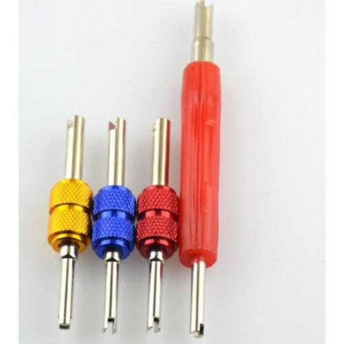 4x Dual Head Valve Core Valve Winder For Car Truck, Repair Install / Remove Tool