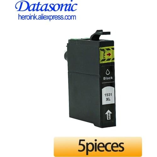 5pcs BK Compatible Ink cartridges For Epson T1931 T1932 T1933 T1934 For Epson Workforce WF-2521 WF-2531NF WF-2541 Inkjet printer