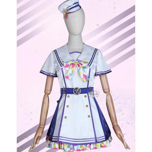 Anime Love Live! SIF ALL STARS Cosplay Costume 1st Anniversary Muse Nijigasaki High School Idol Club Team Uniform 2 Role Paly