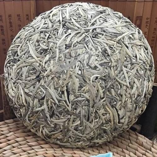 White Tea Cake Fuding White Tea Baihao Silver Needle Delicious Natural Health-keeping Tea Cake Baihao Silver Needle 300g
