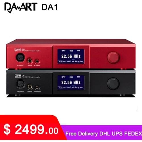 DAART Yulong DA1 Ultimate Personal Audio Center AK4499EQ DAC Headphone Amplifier Pre-Amp All in One DSD512 32Bit/768kHz