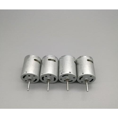 2Pcs 370 motor water pistol motor 3V-6V 24000RPM high speed round shaft with cooling hole motor large torque motor
