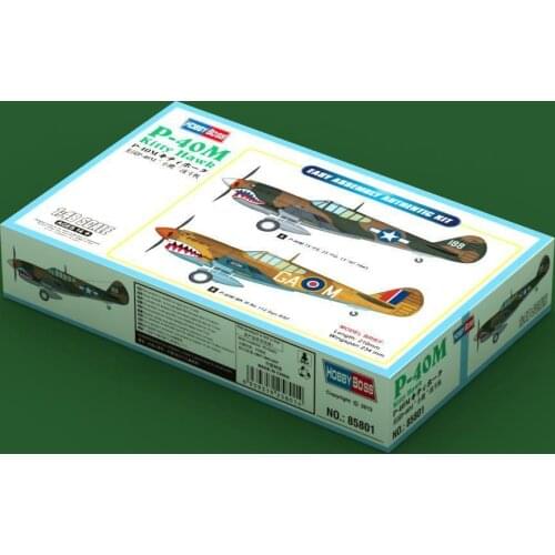 Hobbyboss 1/48 85801 P-40M Kitty Hawk model kit