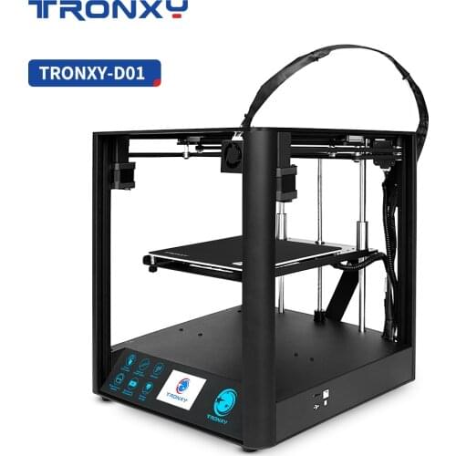 2020 Tronxy 3D Printer D01 Guide Rail Core Titan Extruder High-precision DIY Printing Fast Assembly Ultra-Quiet Design New
