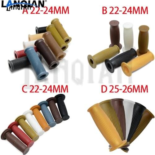 Hot Motorcycle Hand Grip For Yamaha T-Max 500 T-Max 530/ABS Tracer 900 ABS V-MAX Handle Customized Vintage Rubber Handle