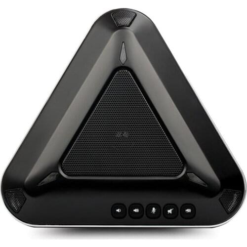 Wired Video Conference Mobile Phone Omnidirectional Microphones 360° Radio USB 2.0 Free Drive Echo Cancellation Speakerphone