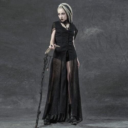 Женские длинные майки PUNK RAVE China At AliExpress