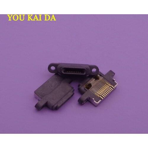 Black 50pcs DC Power Jack Mini USB Jack for Apple iPad 5 iPhone Ipad Mini 2 Charging Port Female Socket Micro USB Jack Connector