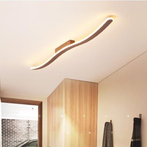 Modern Led Aluminum Ceiling Lamp Simple Decoration Living Room Dining Kitchen Cloakroom Marriage Bedroom Corridor Balcony Light