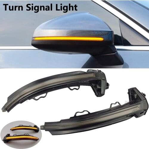 LED Turn Signal Side Wing Mirror Lights For Audi A4 A5 B9 S4 S5 RS5 Dynamic Flasher Blinker Repeapeater Indicator 2017 2018 2019