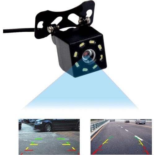 Universal 4 LED Car Rear View Camera Backup Camera Night Vision Car Styling