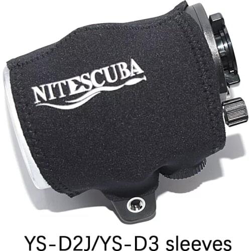 Nite Scuba Diving Neoprene Jacket Cover Protector Glove Sleeves Sea&sea Strobe Ys-d2 Ys-d1 Ys-d3 Underwater Photography Accessor